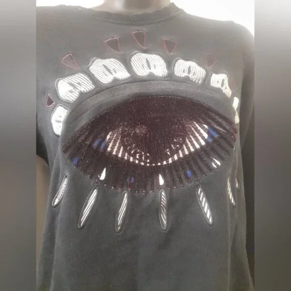 Kenzo Paris - Evil Eye Crewneck Sweater - Size: Small - Picture 4 of 10